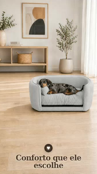 Cama para Cachorro Pet Premium Suede Macio Almofada Alta Qualidade - Caminha Poltrona Sofá Pet