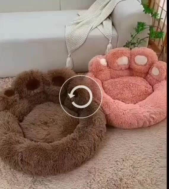 cama pata caminha de cachorro para gato colchonete antialérgico