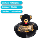 Caminha Pet Ursinho de Pelúcia Macia para Gato E Cachorro 40x56cm