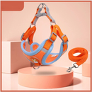Coleira Peitoral para Pet Pequeno e Médio com Guia