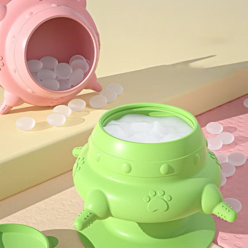Alimentador De Leite Para Animais Domésticos Com 4 Mamilos De Silicone Filhotes De Cachorro