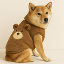 Roupa Moleton Ursinho Para Cachorro Roupinha Pet Inverno Frio