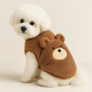 Roupa de Moletom Ursinho para Cachorro no Inverno