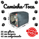 Casinha Toca Cama Iglu 2 Em 1 Cachorro Cão E Gato Tam P, M e G