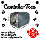 Casinha Toca Cama Iglu 2 Em 1 Cachorro Cão E Gato Tam P, M e G
