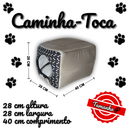 Casinha Toca Cama Iglu 2 Em 1 Cachorro Cão E Gato Tam P, M e G