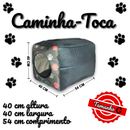 Casinha Toca Cama Iglu 2 Em 1 Cachorro Cão E Gato Tam P, M e G