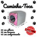 Casinha Toca Cama Iglu 2 Em 1 Cachorro Cão E Gato Tam P, M e G