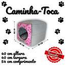 Casinha Toca Cama Iglu 2 Em 1 Cachorro Cão E Gato Tam P, M e G