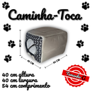 Casinha Toca Cama Iglu 2 Em 1 Cachorro Cão E Gato Tam P, M e G