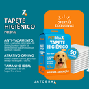 Tapete Higiênico Descartável para Cachorro Unidades 60x60 cm - Fralda Pet Xixi Cão Pequeno Médio