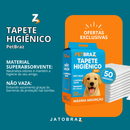 Tapete Higiênico Descartável para Cachorro Unidades 60x60 cm - Fralda Pet Xixi Cão Pequeno Médio