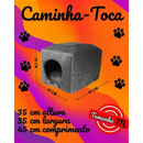 Casinha Toca Cama Iglu 2 Em 1 Cachorro Cão E Gato Tam P, M e G