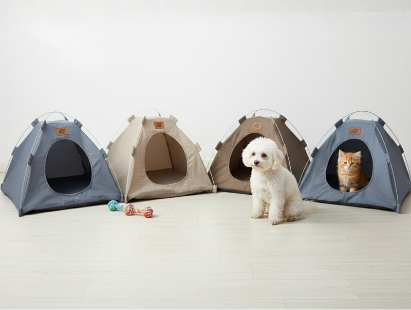 Cabana Pet para Cães Pequenos e Gatos Cama Toca