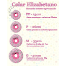Colar Elizabetano Ajustável Macio Gatos E Cães Pequenos