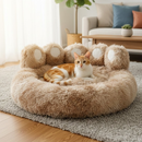 cama pata caminha de cachorro para gato colchonete antialérgico