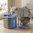 KIT HIDRATAÇÃO PLUS LUME – Fonte Silenciosa com Filtro e Comedouro Acoplado para Gatos – Funcionamento Silencioso e USB