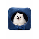 Casinha Toca Cama Iglu 2 Em 1 Cachorro Cão E Gato Tam P, M e G