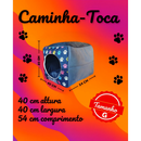 Casinha Toca Cama Iglu 2 Em 1 Cachorro Cão E Gato Tam P, M e G