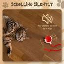 Brinquedo Inteligente Recarregável para Gatos com Bola Automática e Rabo Falso Elétrico