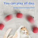 Brinquedo Inteligente Recarregável para Gatos com Bola Automática e Rabo Falso Elétrico