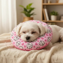 Colar Elizabetano Ajustável Macio Gatos E Cães Pequenos